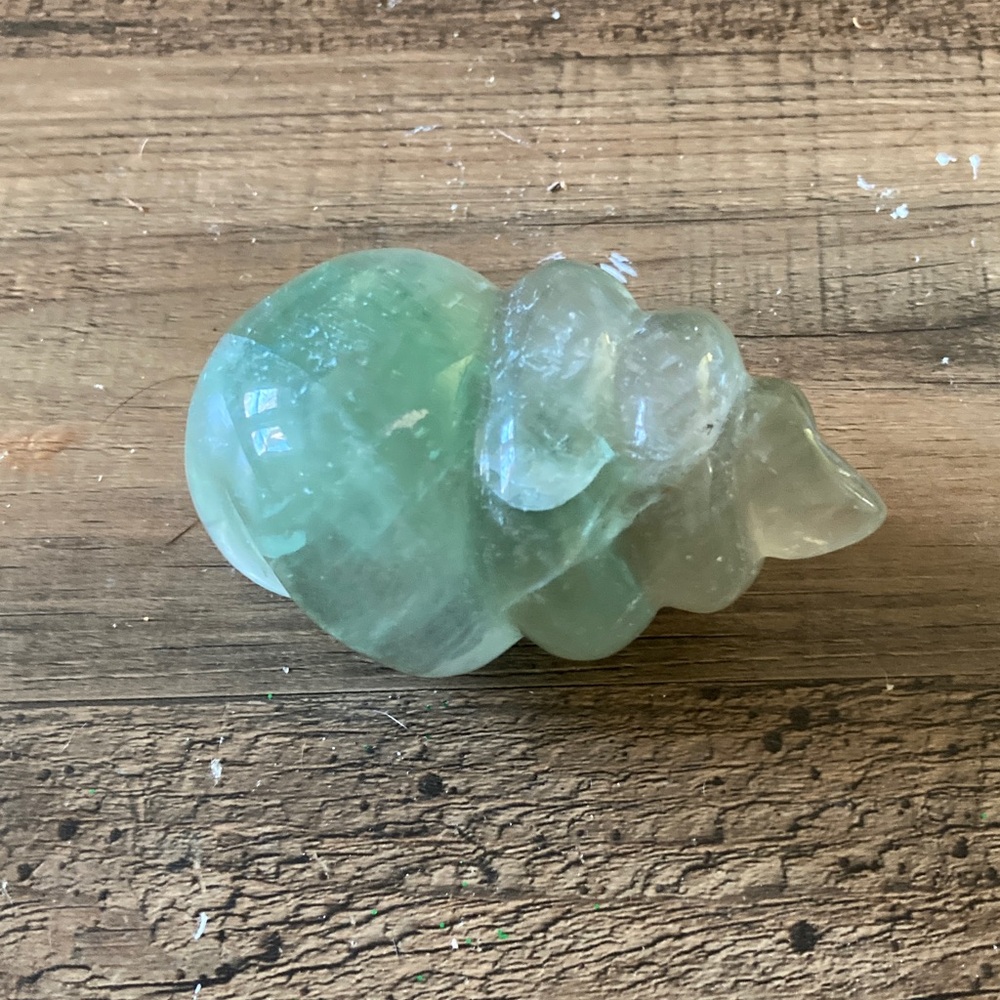 Green fluorite Conk Shell